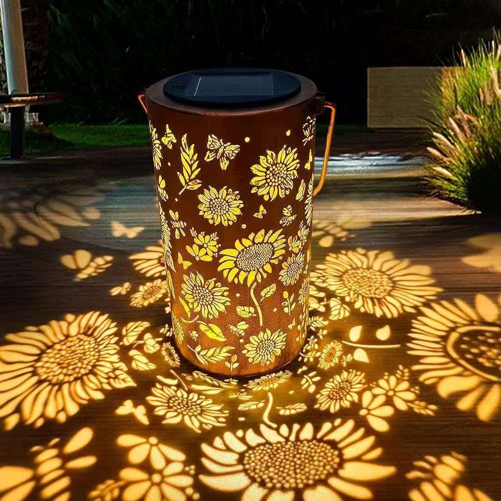Outdoor Lighting Ground - Sunflower Light and Shadow Light Waterproof