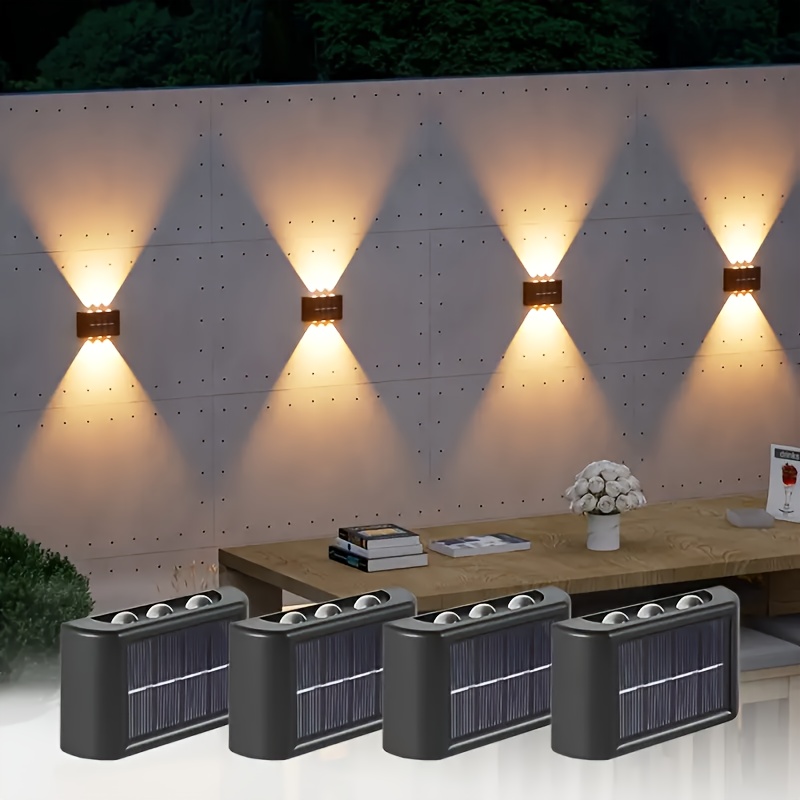 Outdoor Lighting With Outlet - LED Solar Light Outdoor Waterproof Solar