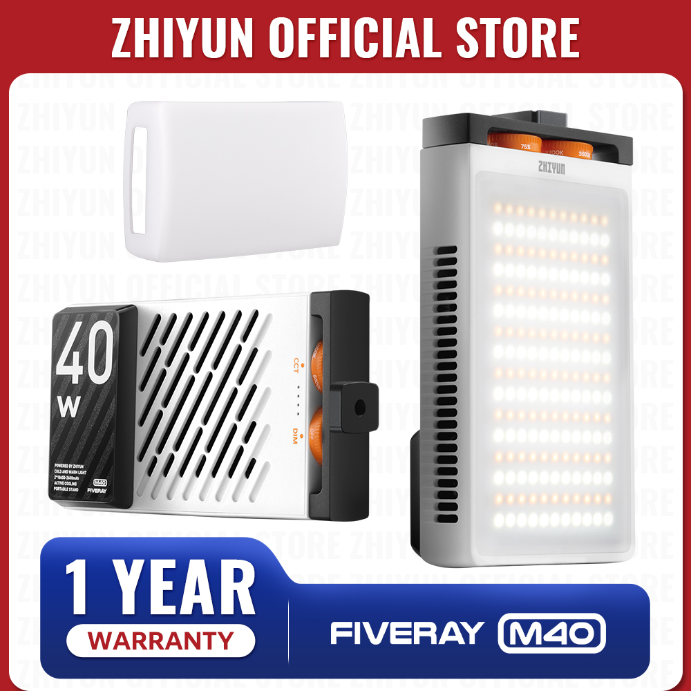 Outdoor Lighting In Photography - ZHIYUN Official FIVERAY M40 40W LED