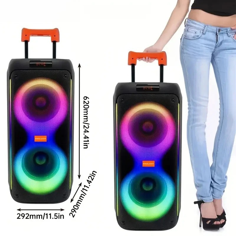 Outdoor Lighting Wireless - Kinglucky M17 80W High-Quality Wireless Portable