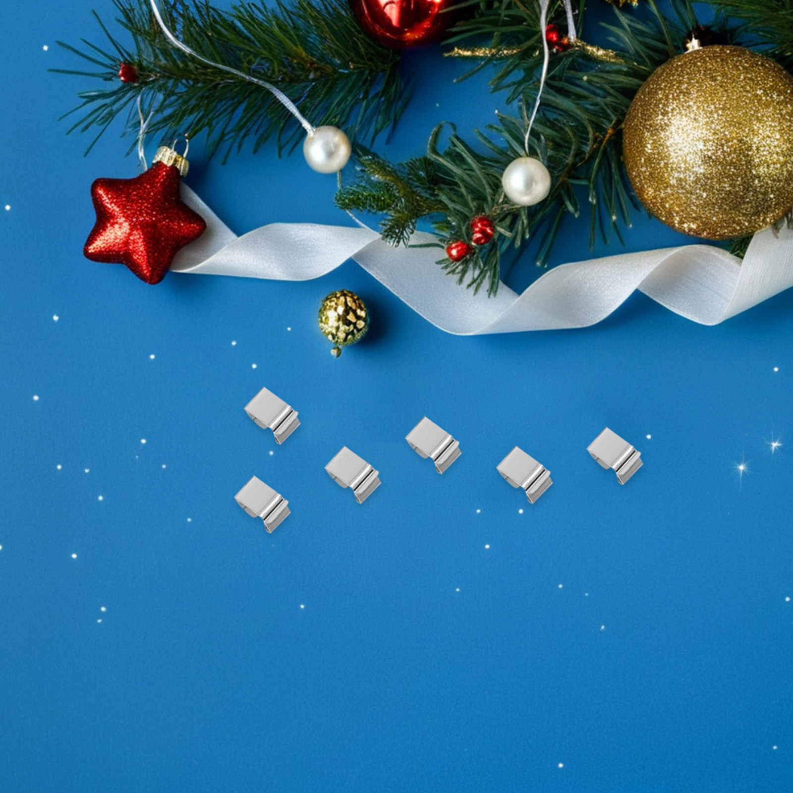 Outdoor Lighting For Christmas - 200Pcs Gutter Clips Outdoor String Light