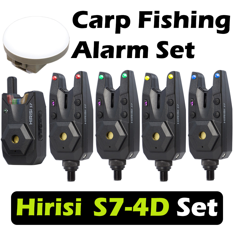 Outdoor Lighting Wireless - Hirisi S7-4D Wireless Carp Fishing Bite