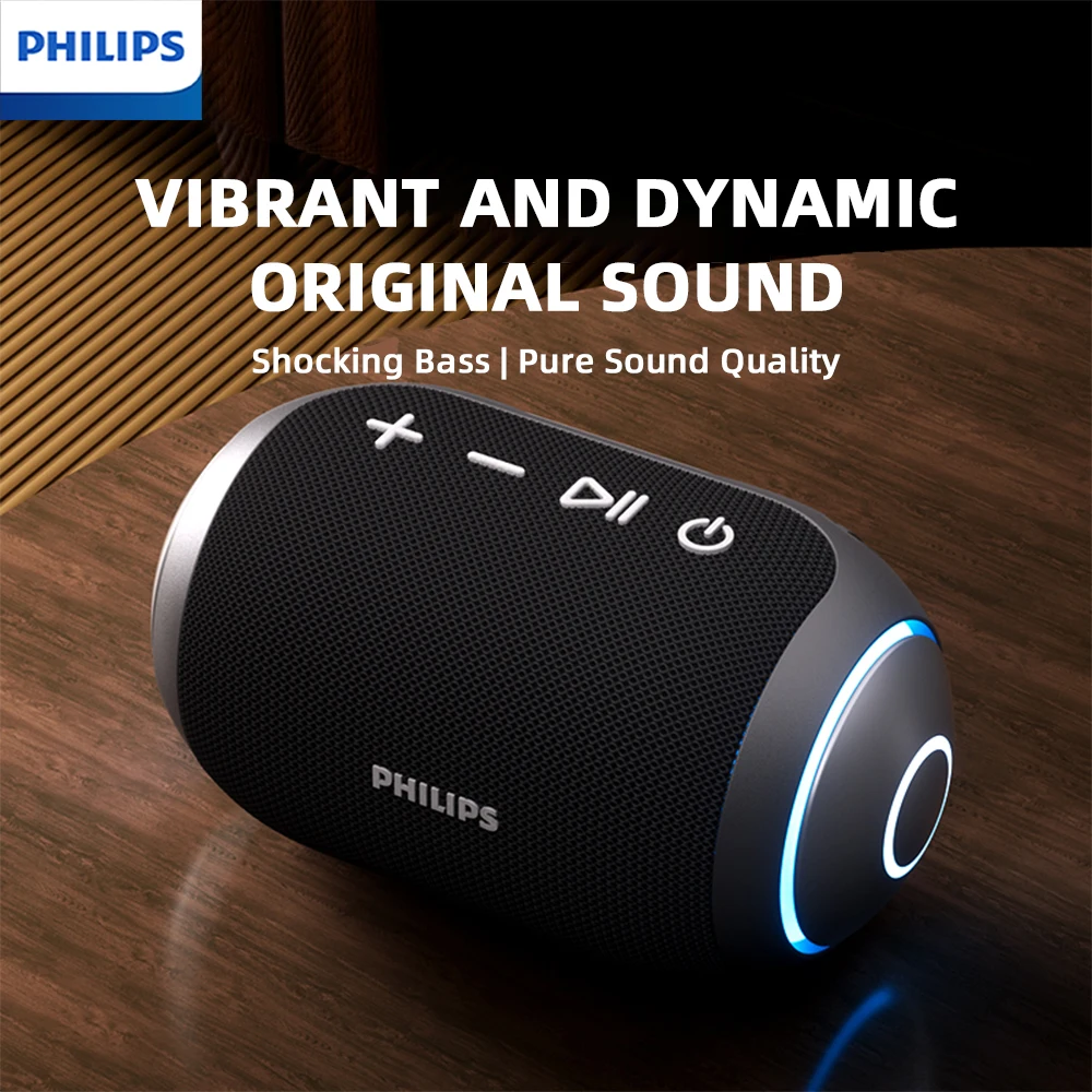 Outdoor Lighting Wireless - Philips TAS3209 Outdoor Portable Wireless Speaker