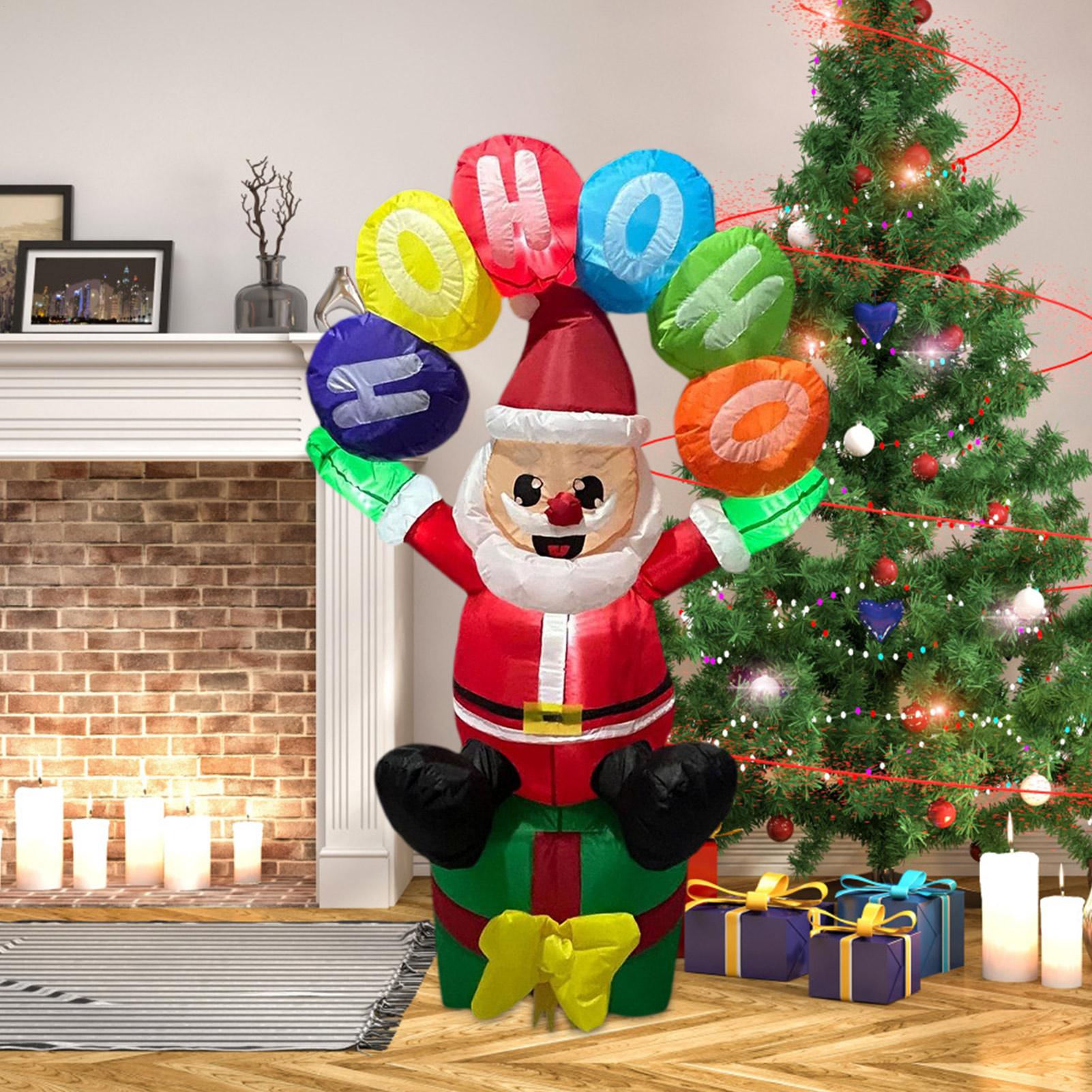 Blow Up Santa Inflatable Decor - Outdoor Lighting For Christmas recension och pris