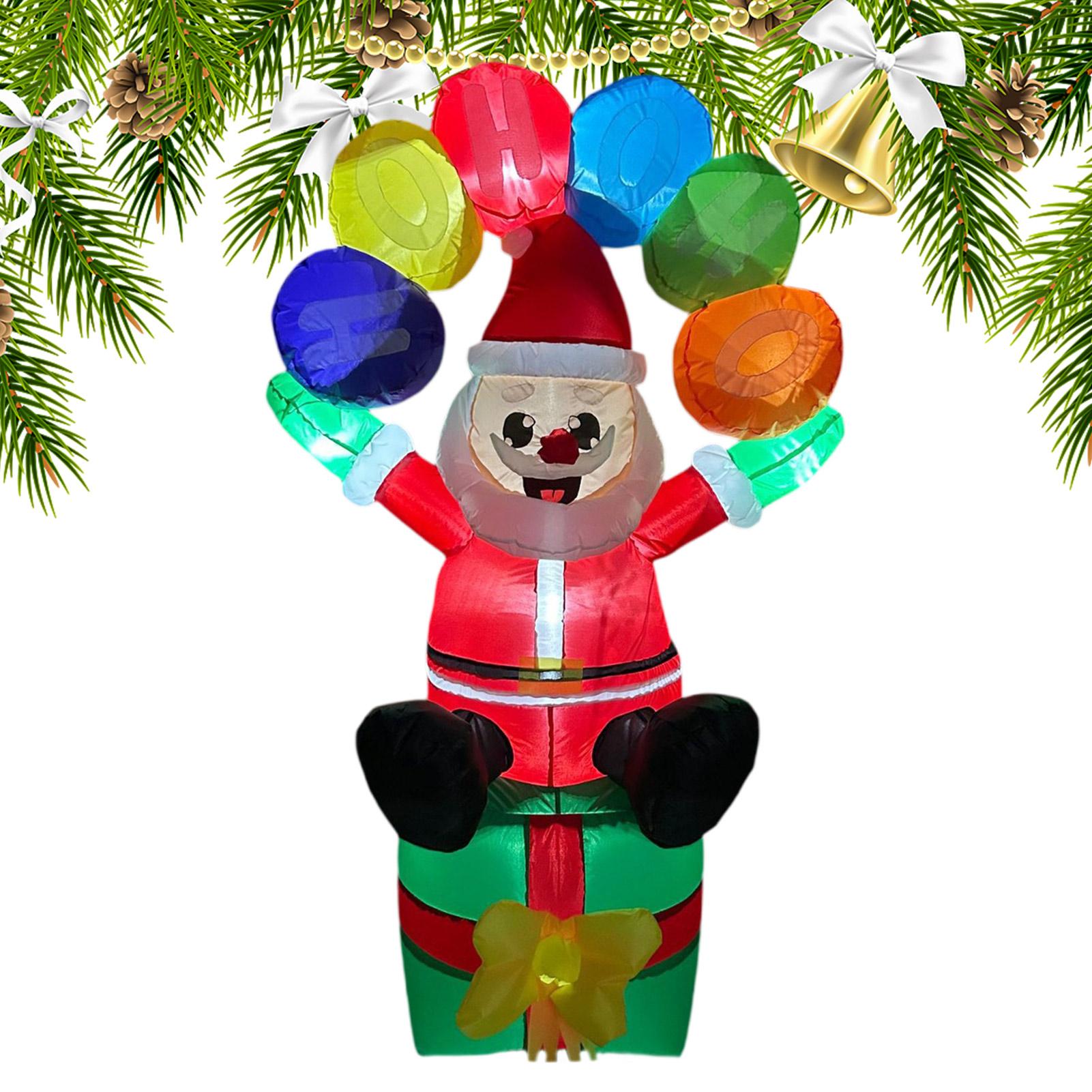 Blow Up Santa Inflatable Decor - Outdoor Lighting For Christmas recension och pris
