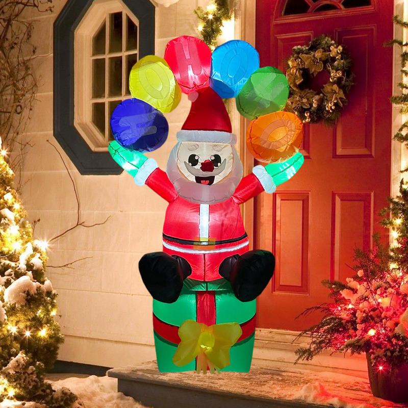 Blow Up Santa Inflatable Decor - Outdoor Lighting For Christmas recension och pris