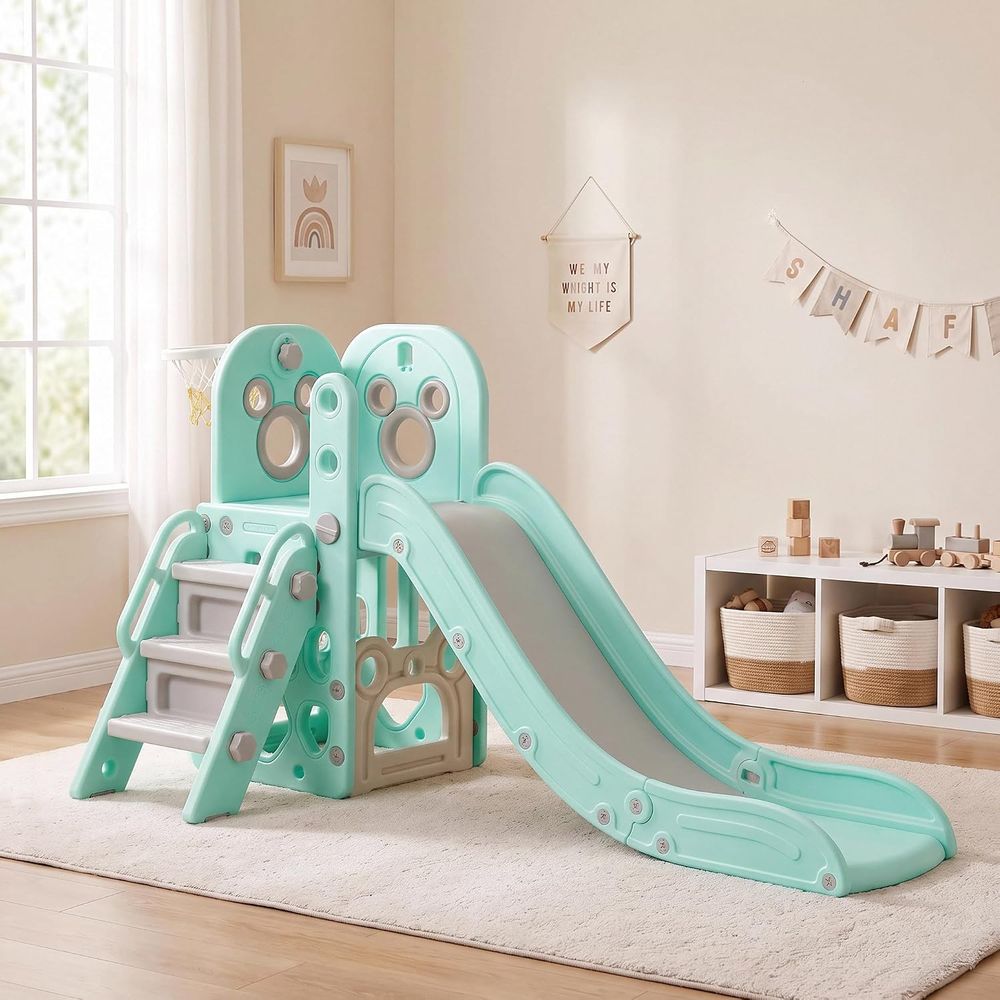 Multi-Functional Toddler Slide - Outdoor Lighting For Steps recension och pris