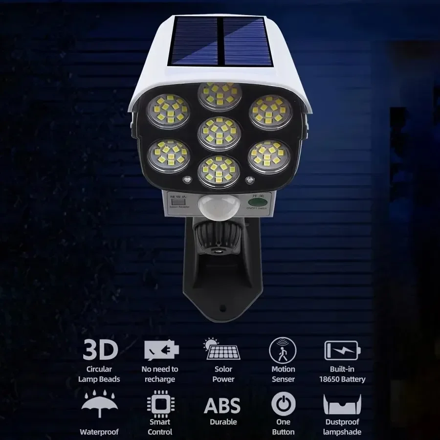 Outdoor Motion Sensor Solar Li - Outdoor Lighting Wireless recension och pris