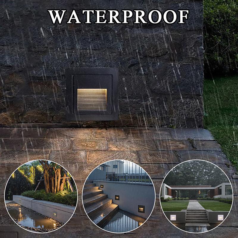 【CCA】3W LED Waterproof Step Li - Outdoor Lighting For Steps recension och pris
