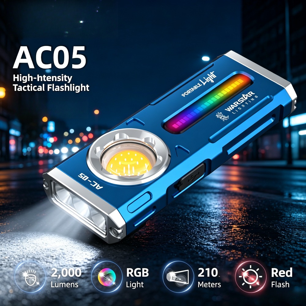 AC05 Portable Flashlight High  - Outdoor Lighting The Range recension och pris