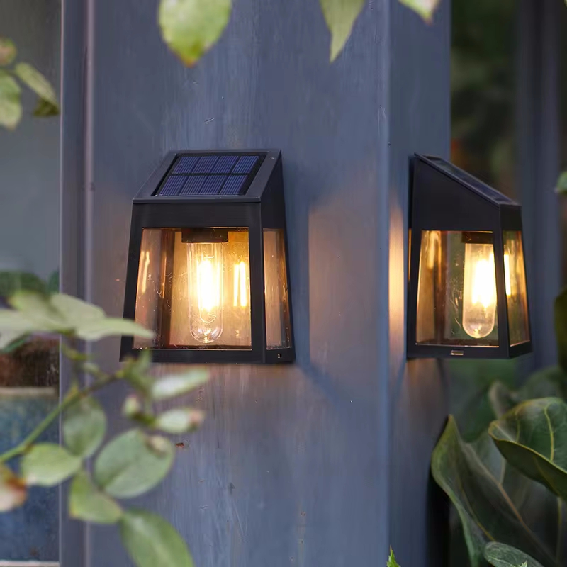 Solar Wall Light Outdoor Water - Outdoor Lighting With Outlet recension och pris