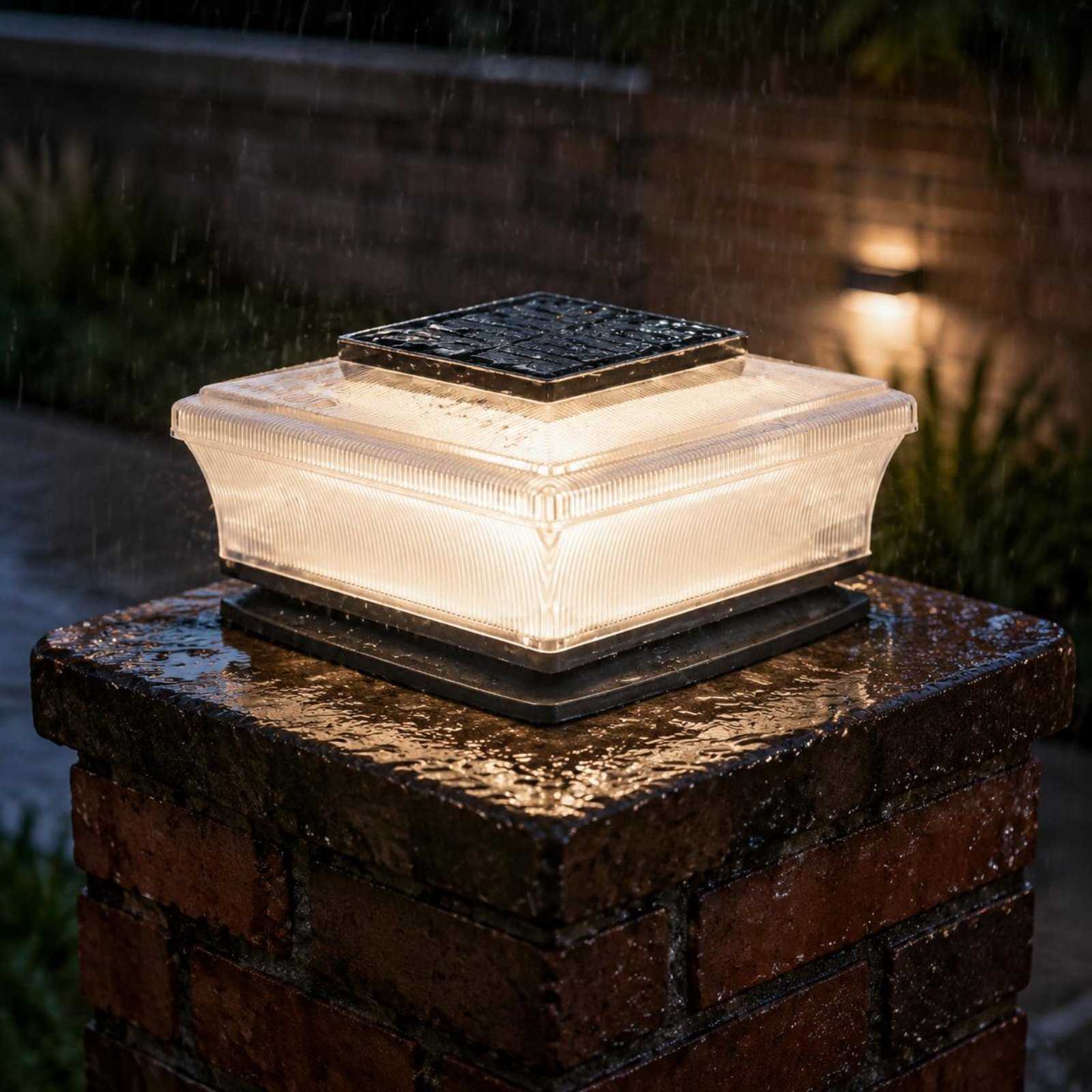 Solar Post Cap Light Wireless  - Outdoor Lighting Wireless recension och pris