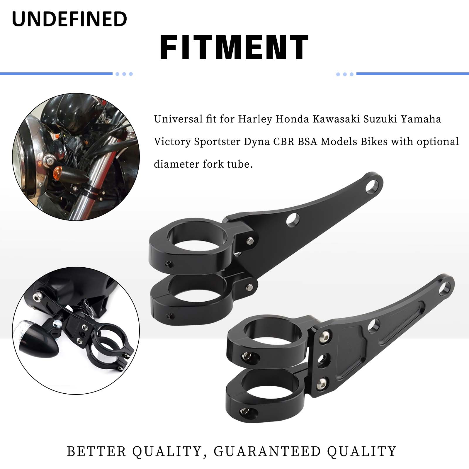 33mm-58mm Headlight Bracket Mo - Outdoor Lighting Youtube recension och pris