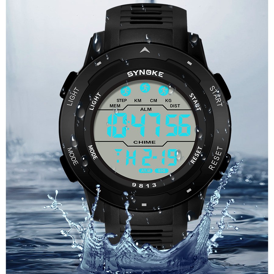 Synoke Couple watches Digital  - Outdoor Lighting For Steps recension och pris