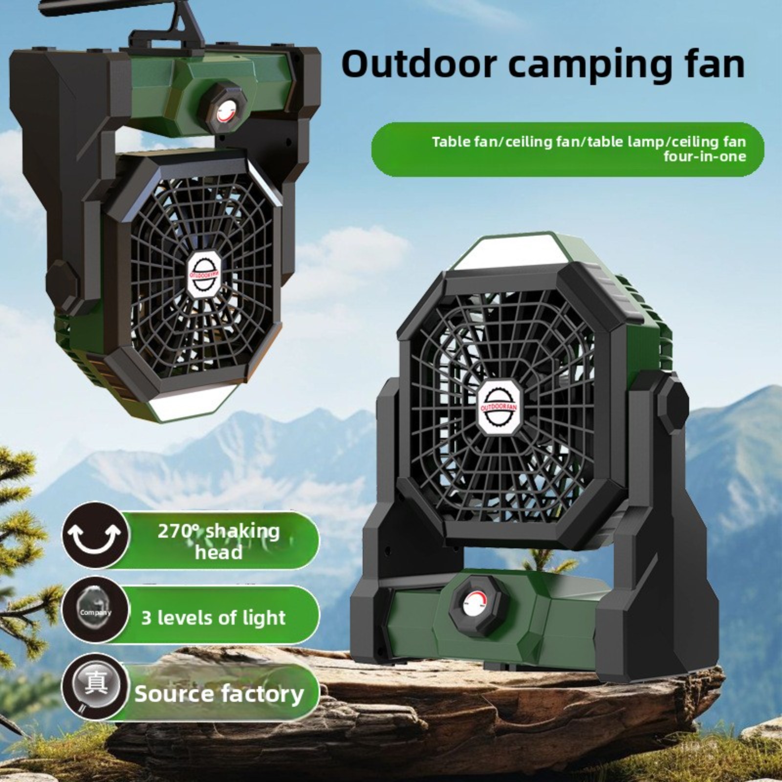Portable 4 in 1 Outdoor Campin - Outdoor Lighting Wireless recension och pris