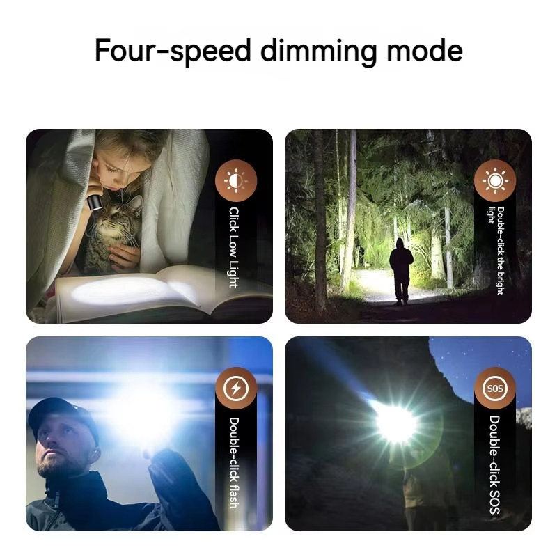 1200LM EDC Handheld Flashlight - Outdoor Lighting The Range recension och pris