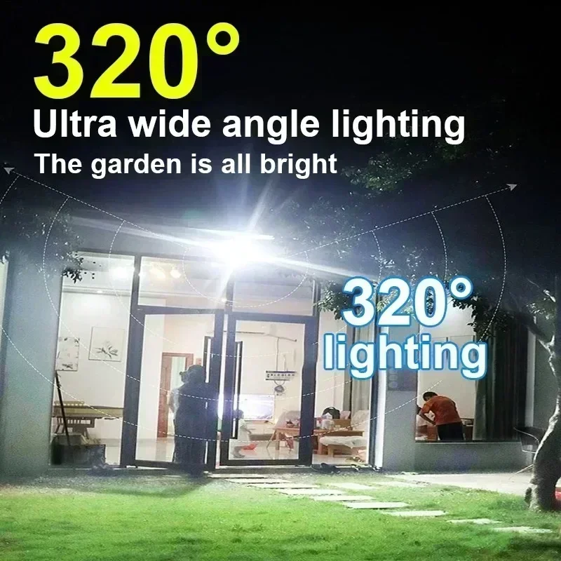12000LM Powerful Solar Wall La - Outdoor Lighting With Outlet recension och pris