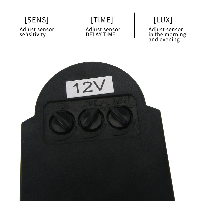 12V Motion Sensor 220V/110V PI - Outdoor Lighting With Outlet recension och pris