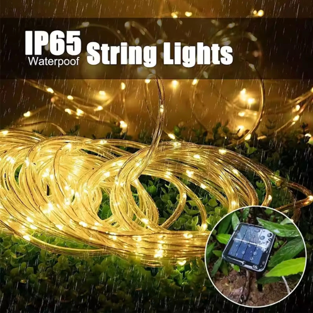 Solar Outdoor LED Tube Rope Ga - Outdoor Lighting Youtube recension och pris