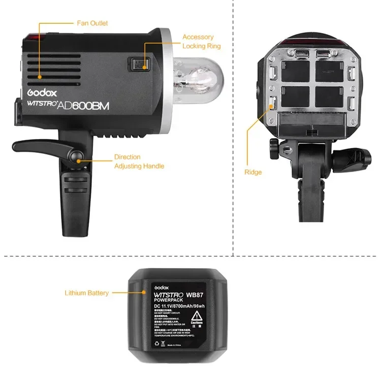 2026 Premium  AD600BM 600W Stu - Outdoor Lighting In Photography recension och pris