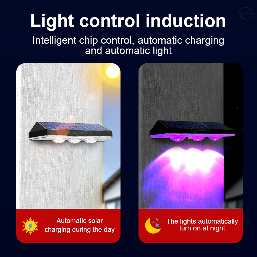 Super Bright Solar Lights RGB  - Outdoor Lighting With Outlet recension och pris