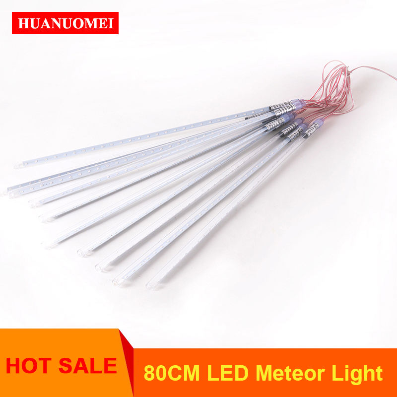 DC 9V 12V 80CM LED Meteor Ligh - Outdoor Lighting Youtube recension och pris
