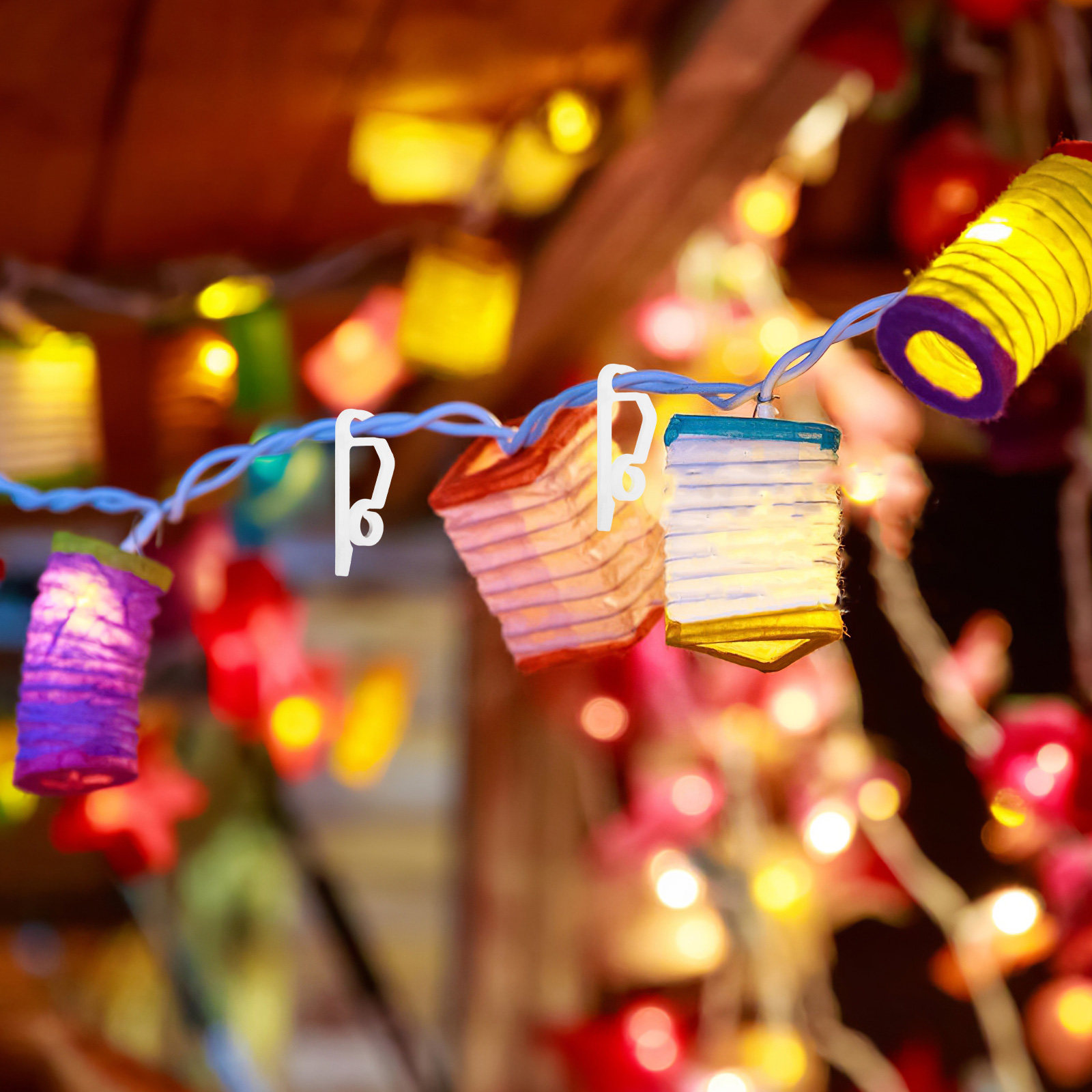 50Pcs String Light Hooks Outdo - Outdoor Lighting For Christmas recension och pris