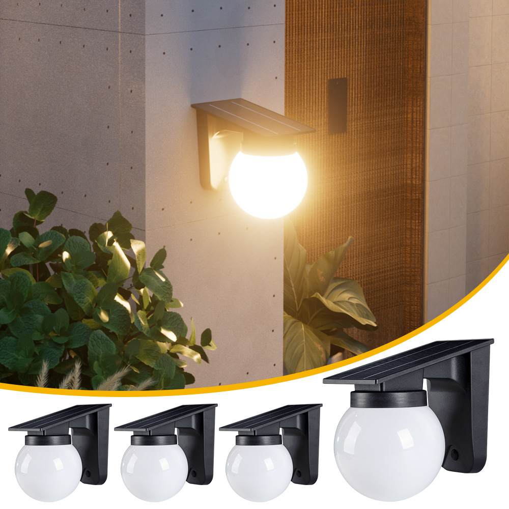 Solar Sphere Wall Lights Outdo - Outdoor Lighting With Outlet recension och pris