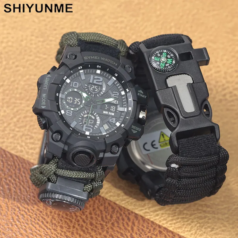 SHIYUNME Outdoor Survival Men  - Outdoor Lighting For Steps recension och pris