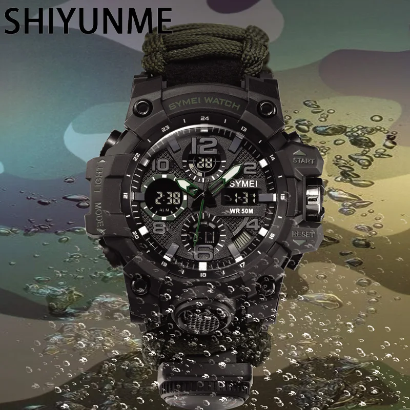 SHIYUNME Outdoor Survival Men  - Outdoor Lighting For Steps recension och pris