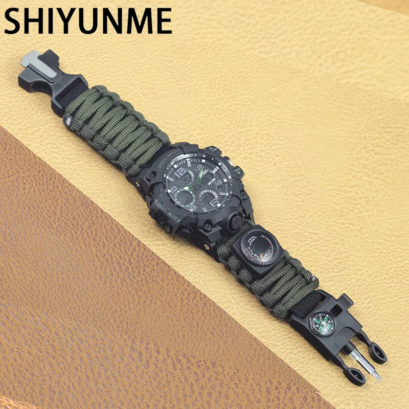 SHIYUNME Outdoor Survival Men  - Outdoor Lighting For Steps recension och pris