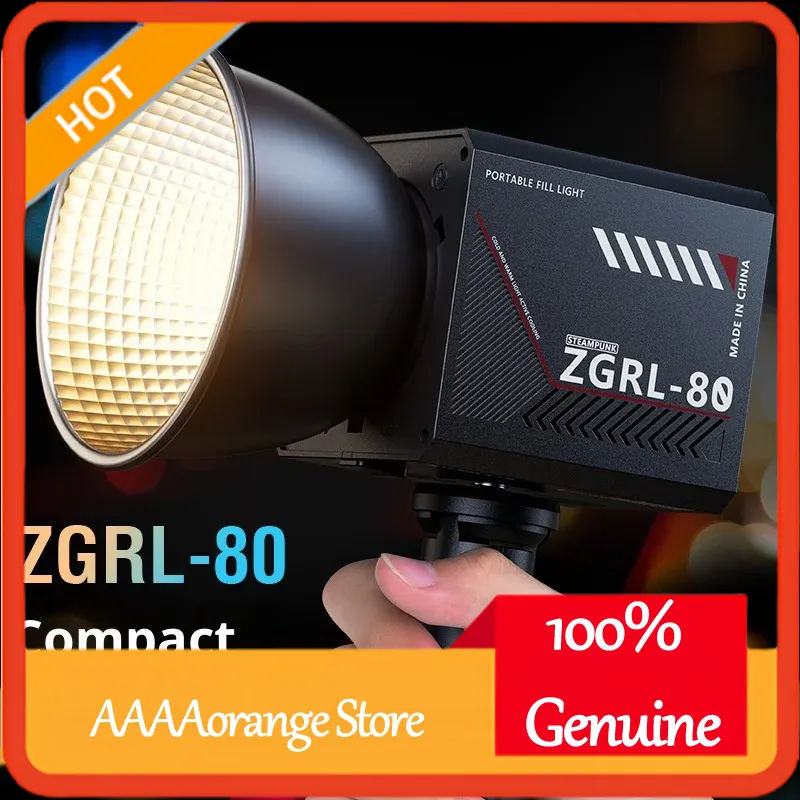 ZGRL80 80W COB LED Video Light - Outdoor Lighting In Photography recension och pris