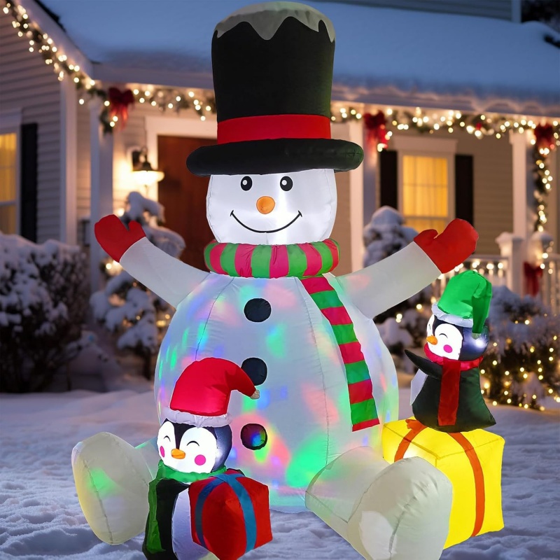 Christmas Inflatable Snowman P - Outdoor Lighting For Christmas recension och pris