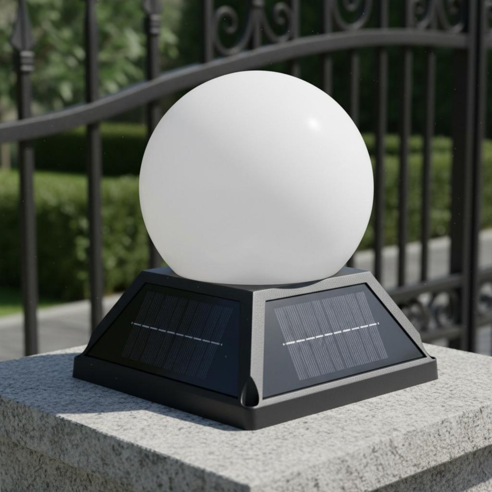 Solar Post Cap Light Wireless  - Outdoor Lighting Wireless recension och pris