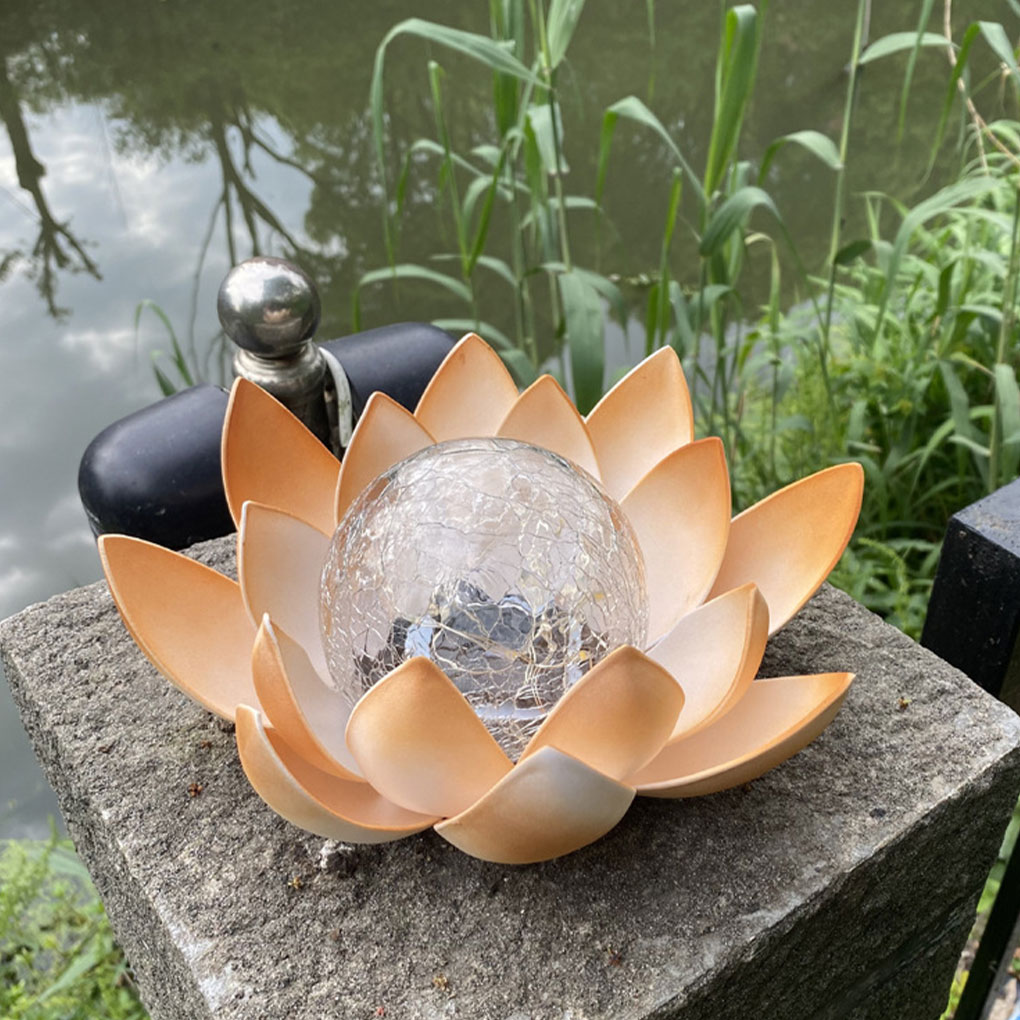 Lotus Shaped Garden Solar Ligh - Outdoor Lighting For Christmas recension och pris