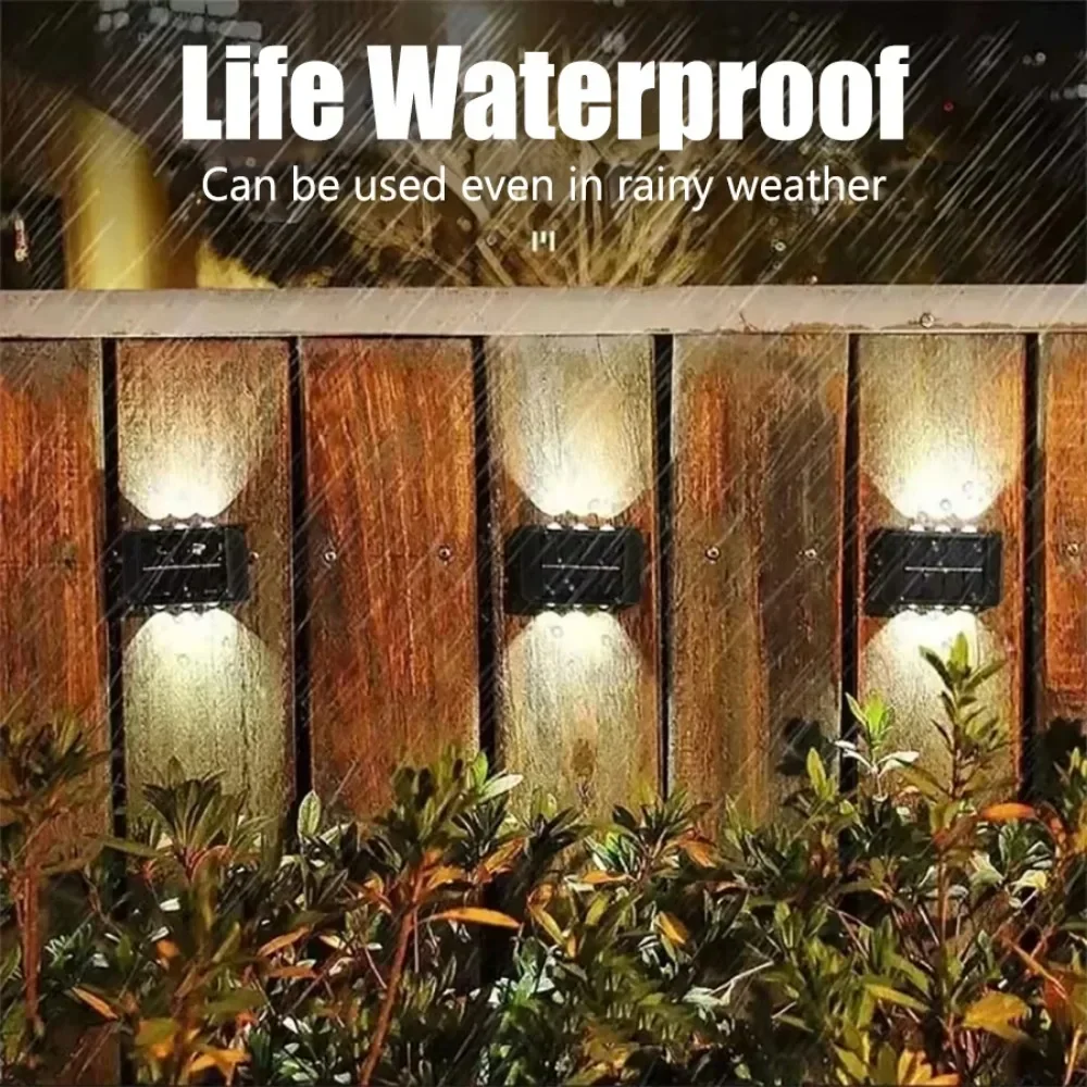4/6/8 LED Solar Outdoor Light  - Outdoor Lighting With Outlet recension och pris