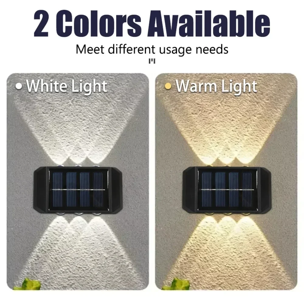 4/6/8 LED Solar Outdoor Light  - Outdoor Lighting With Outlet recension och pris