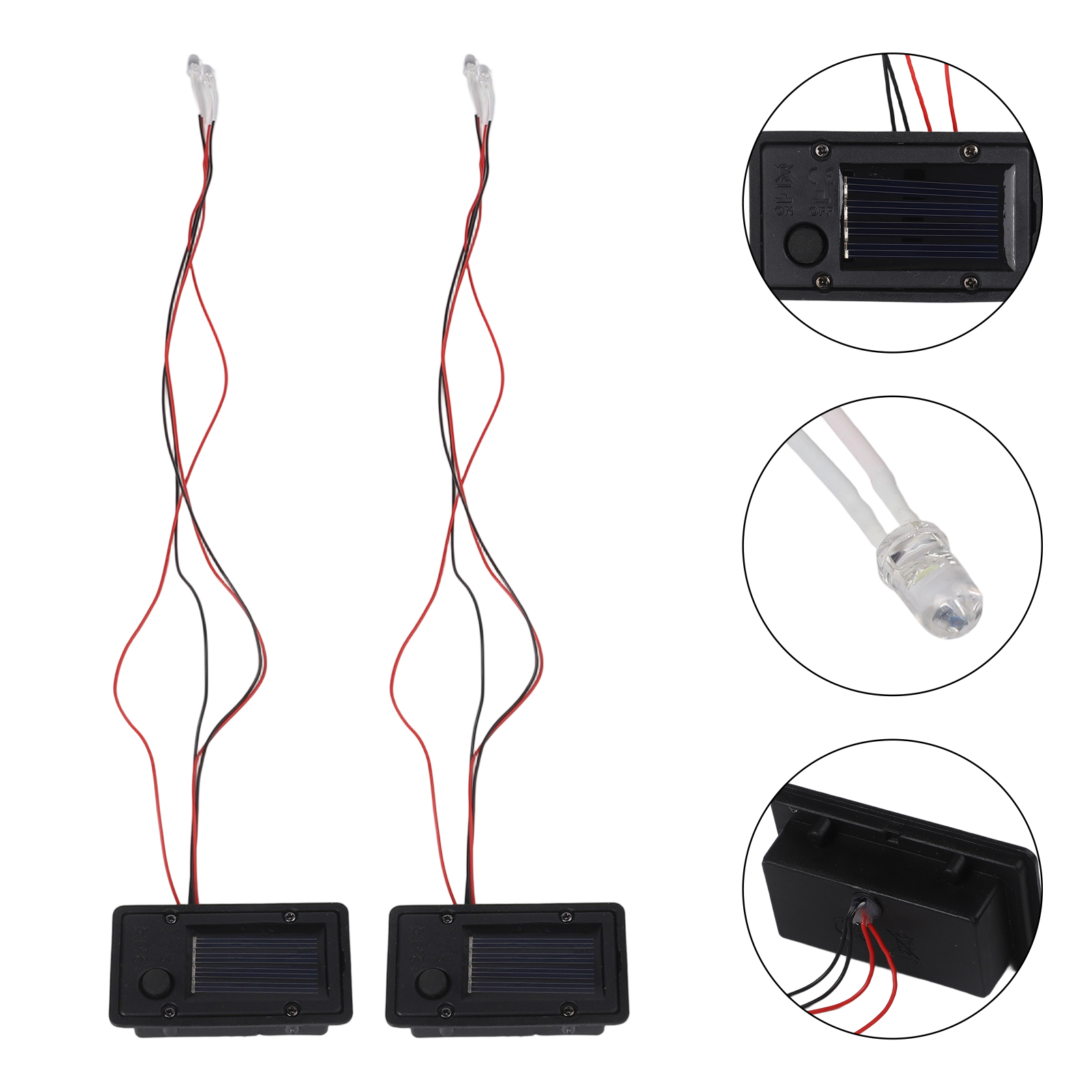 2pcs Solar Light Boxes Replace - Outdoor Lighting Ground recension och pris
