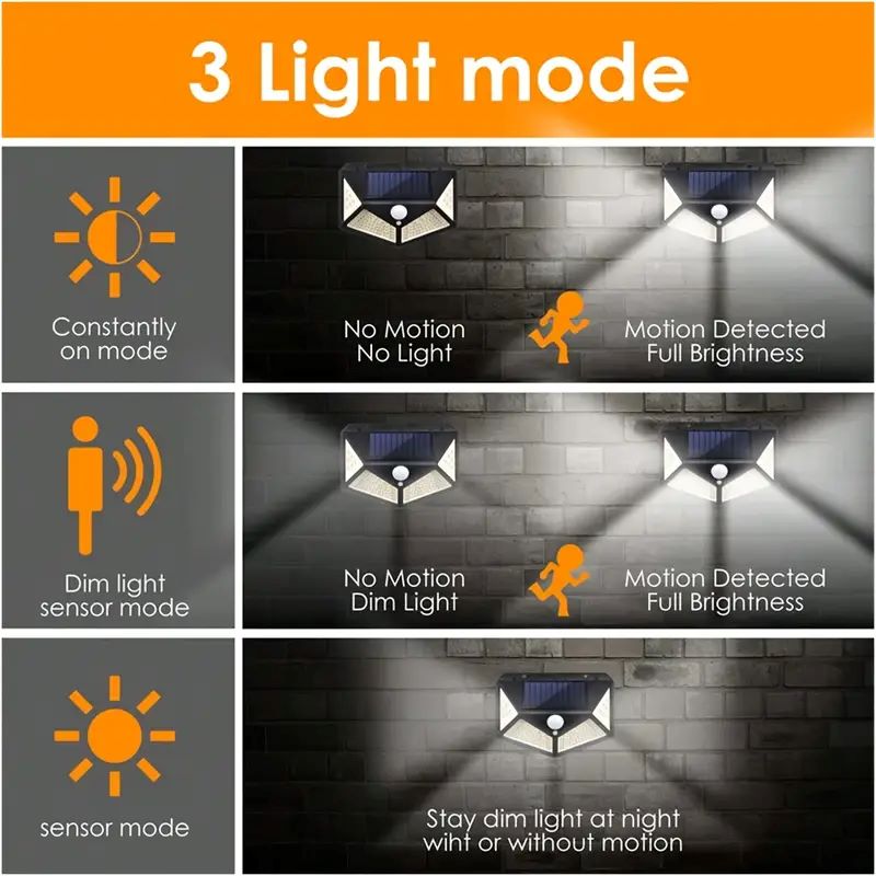 100LED Outdoor Solar Garden Li - Outdoor Lighting With Outlet recension och pris