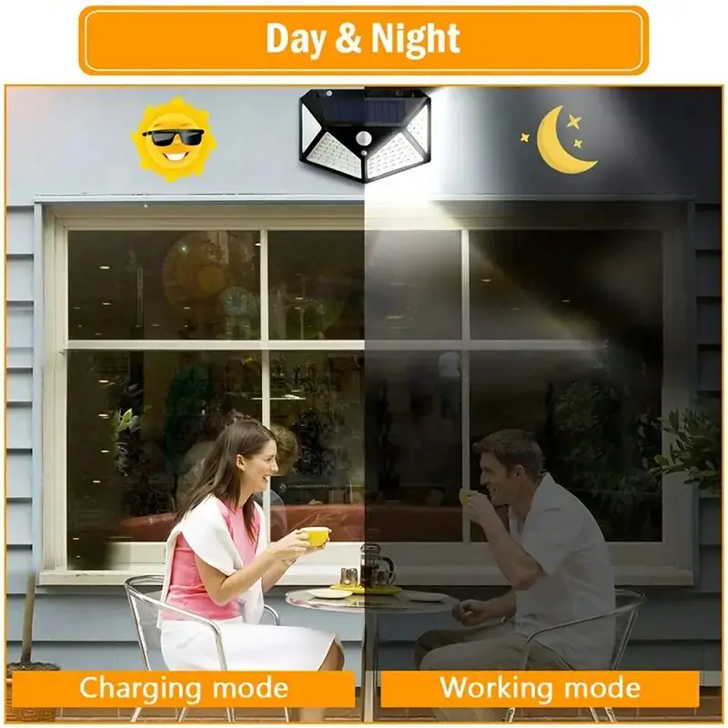 100LED Outdoor Solar Garden Li - Outdoor Lighting With Outlet recension och pris