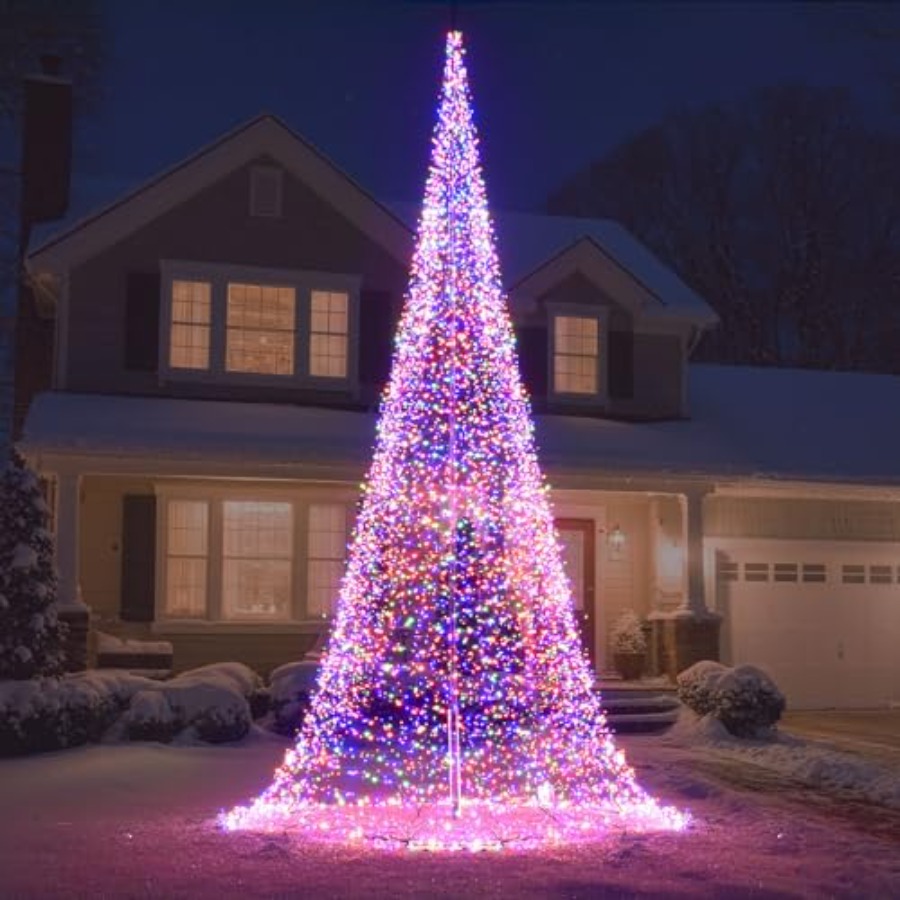 Outdoor Flagpole LED Christmas - Outdoor Lighting For Christmas recension och pris
