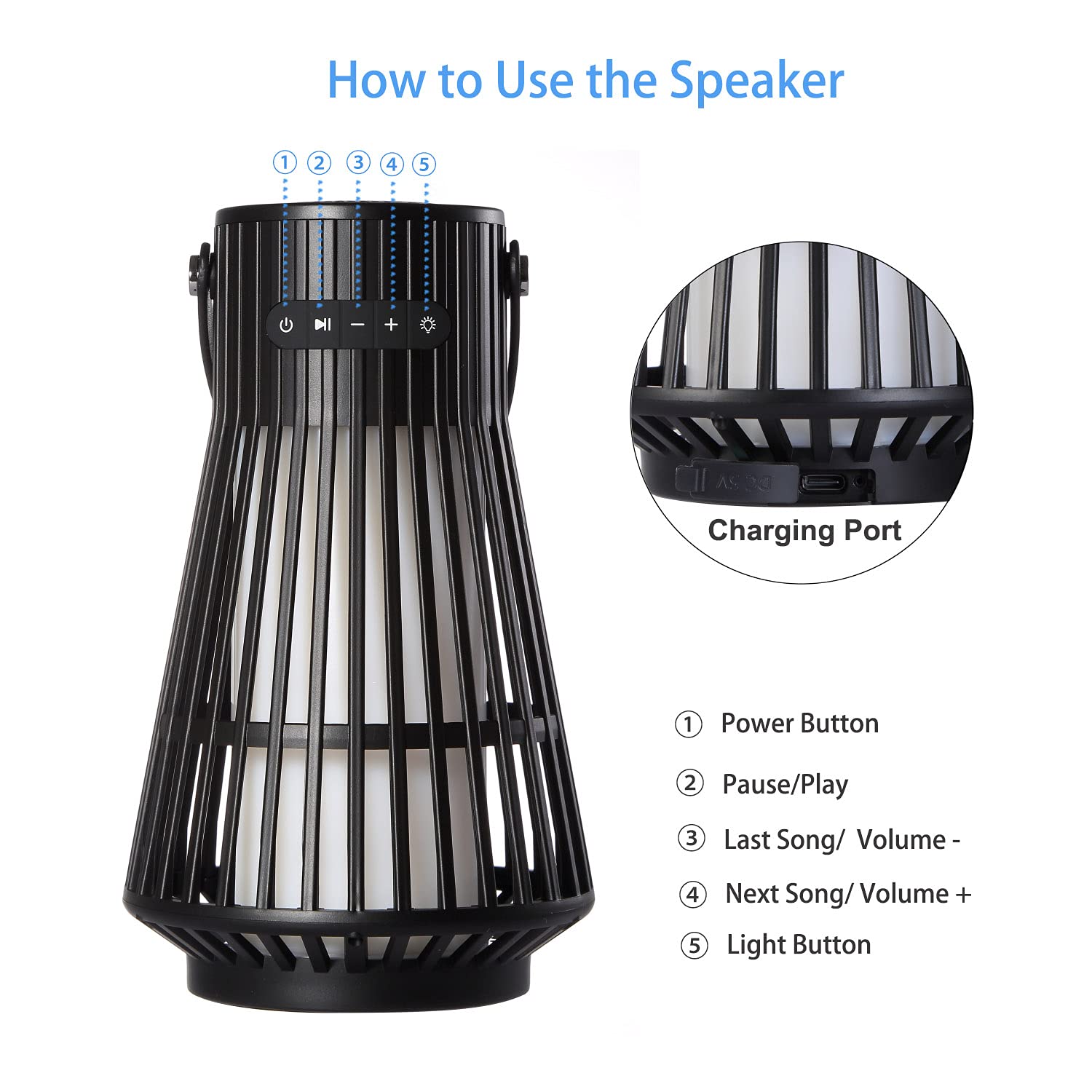 Camping Light Outdoor LED Flam - Outdoor Lighting Wireless recension och pris