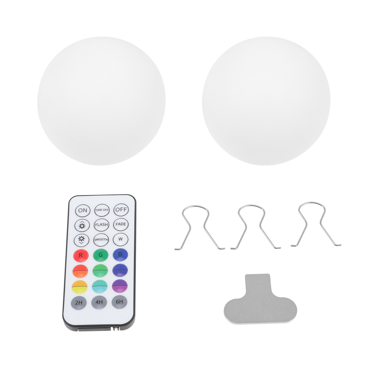 2Pcs Exquisite Round Ball Shap - Outdoor Lighting For Christmas recension och pris
