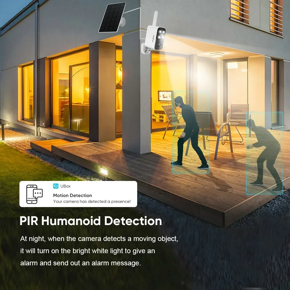 LS VISION Outdoor Solar Camera - Outdoor Lighting Wireless recension och pris