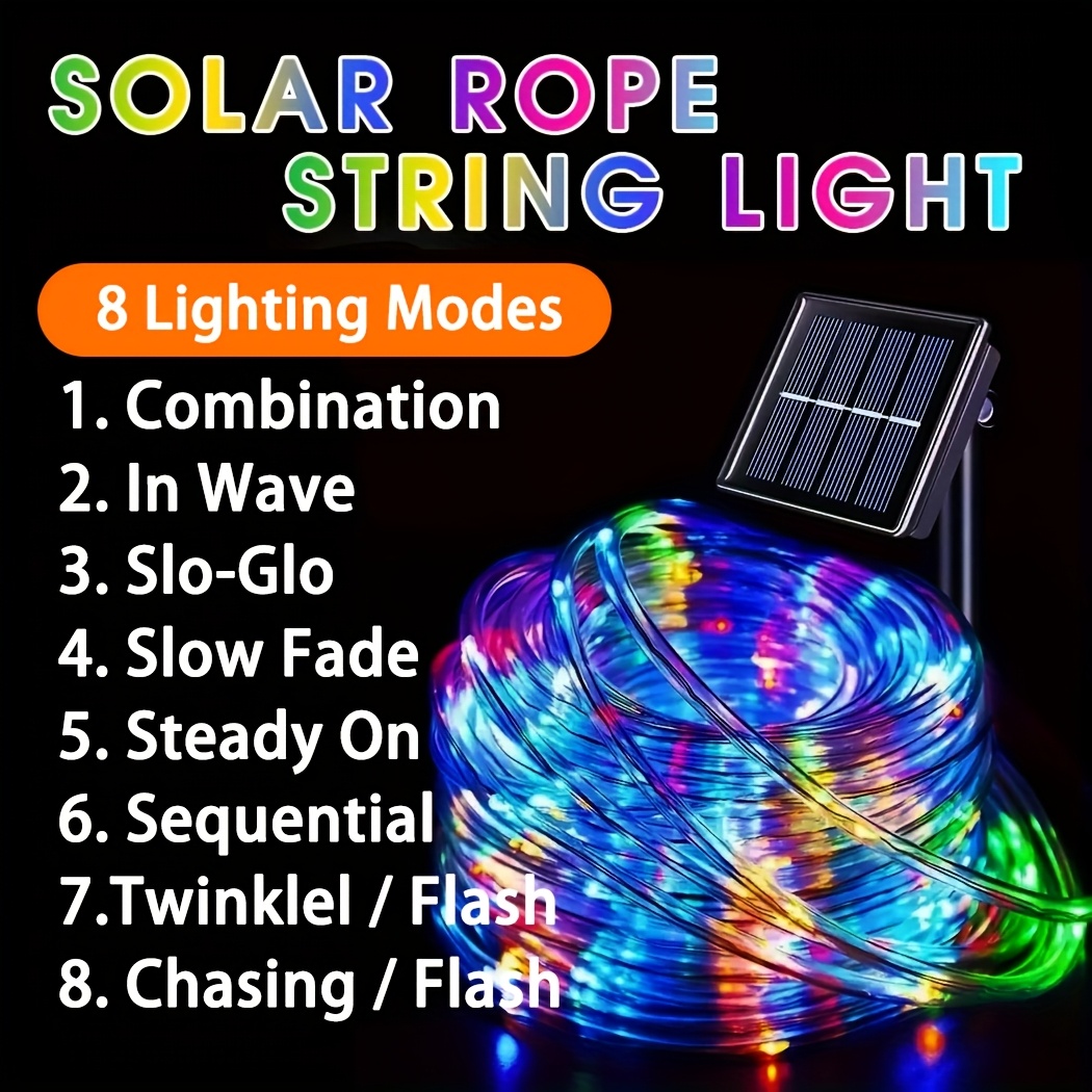 Outdoor Solar LED Fairy Lights - Outdoor Lighting Youtube recension och pris