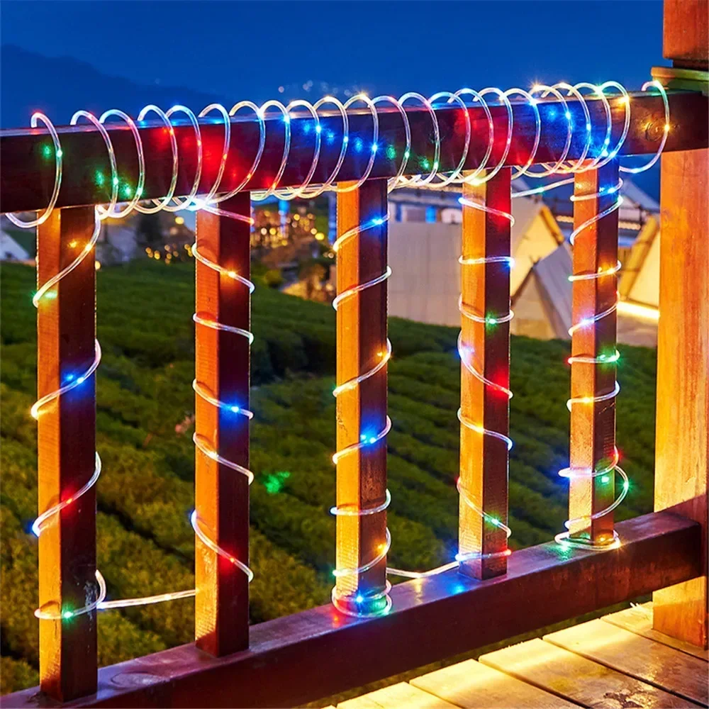 Solar Rope Lights Outdoor Blue - Outdoor Lighting Youtube recension och pris
