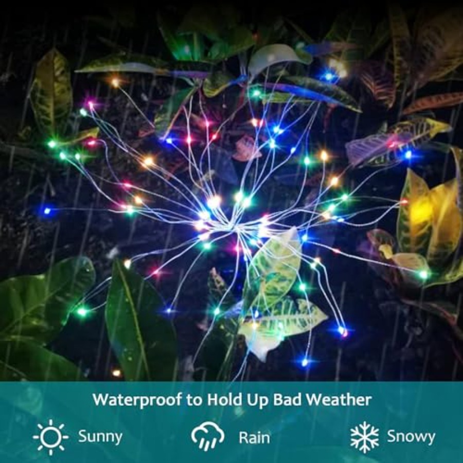 Solar Firework Lights, Lightin - Outdoor Lighting For Christmas recension och pris