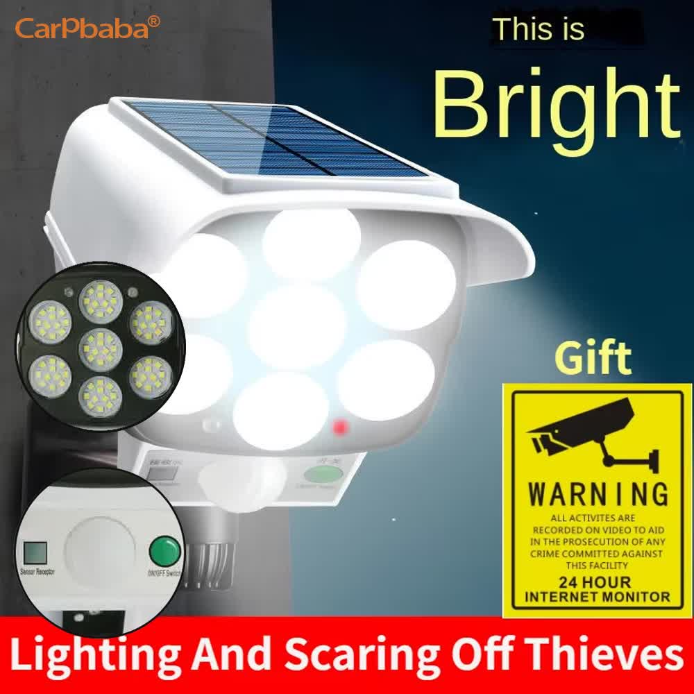 Outdoor Solar Light Motion Sen - Outdoor Lighting Wireless recension och pris